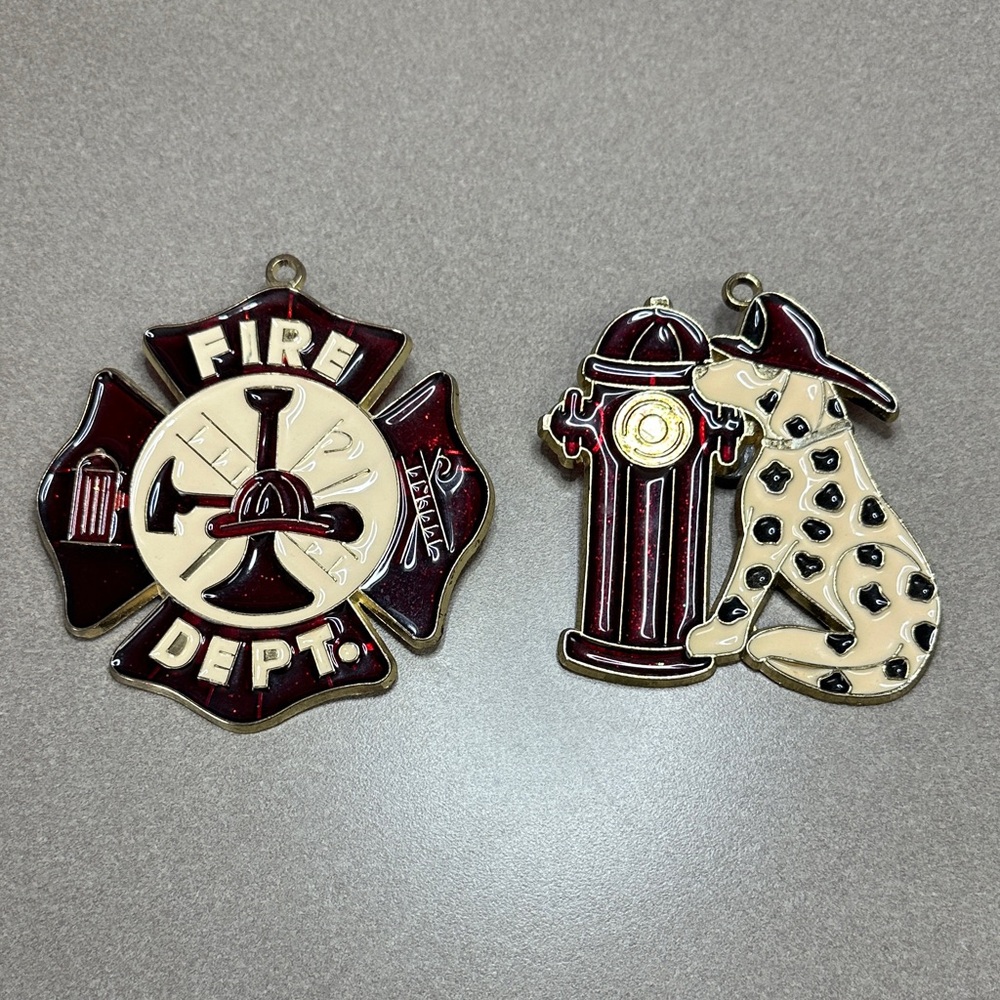 Fire Department Enamel Pins